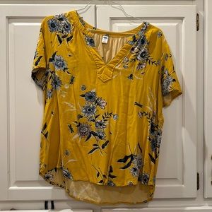 Old navy floral top